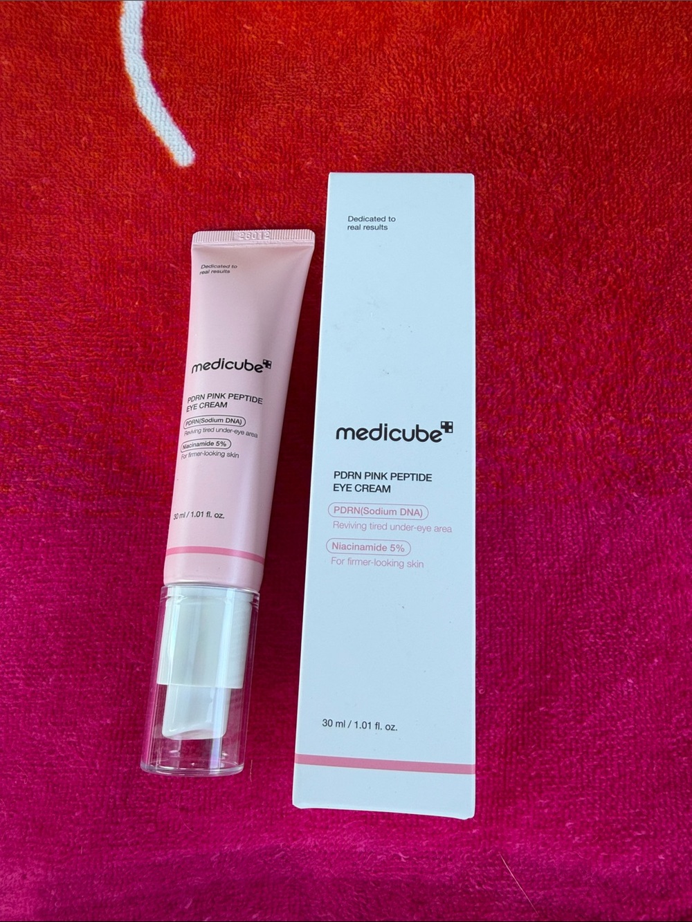 Medicube PDRN Pink Peptide Eye Cream 30mL New